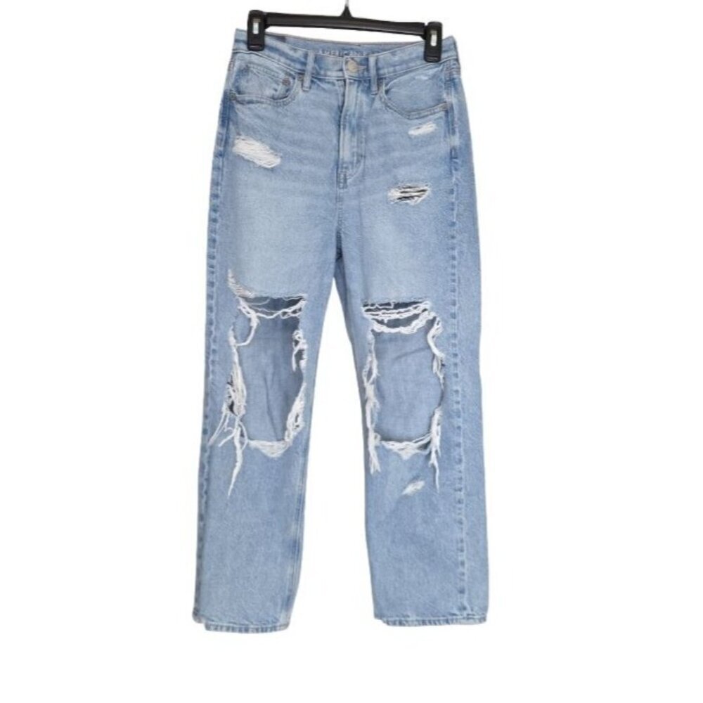 Women's - American Eagle Highest Rise 90's Boyfriend Jeans, Size 6 Short